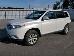 Toyota Highlander salvage cars for sale: 2013 Toyota Highlander Base