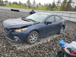 Salvage cars for sale at Windham, ME auction: 2014 Mazda 3 Sport