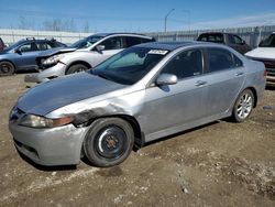 Salvage cars for sale from Copart Nisku, AB: 2006 Acura TSX