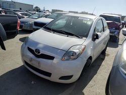 Salvage cars for sale at Martinez, CA auction: 2010 Toyota Yaris