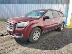 Salvage cars for sale from Copart Greenwell Springs, LA: 2015 GMC Acadia SLE