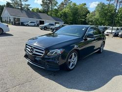 Salvage cars for sale at North Billerica, MA auction: 2017 Mercedes-Benz E 300 4matic