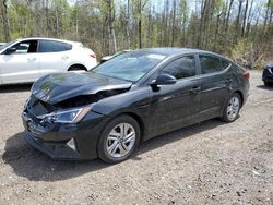 Salvage cars for sale from Copart Ontario Auction, ON: 2020 Hyundai Elantra SEL