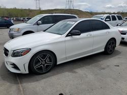 Mercedes-Benz c 300 4matic salvage cars for sale: 2020 Mercedes-Benz C 300 4matic