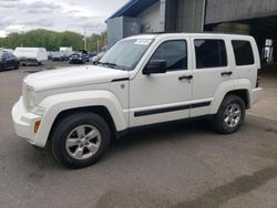 Salvage cars for sale from Copart East Granby, CT: 2010 Jeep Liberty Sport