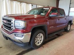 Salvage trucks for sale at Angola, NY auction: 2016 GMC Sierra K1500 SLE