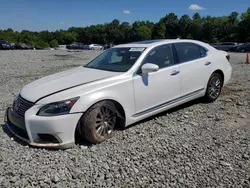 Salvage cars for sale from Copart Mebane, NC: 2014 Lexus LS 460L