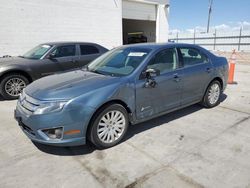 Salvage cars for sale from Copart Farr West, UT: 2012 Ford Fusion Hybrid