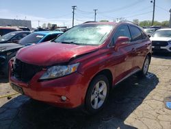 Salvage cars for sale from Copart Chicago Heights, IL: 2011 Lexus RX 350