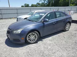 Salvage cars for sale at Gastonia, NC auction: 2014 Chevrolet Cruze ECO