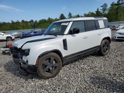 Land Rover Defender salvage cars for sale: 2021 Land Rover Defender 110 X-DYNAMIC HSE