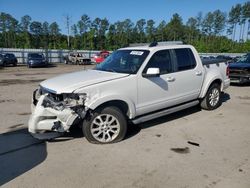 Salvage cars for sale at Harleyville, SC auction: 2008 Ford Explorer Sport Trac Limited