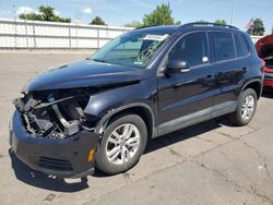 Salvage cars for sale at Littleton, CO auction: 2015 Volkswagen Tiguan S