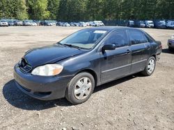 Salvage cars for sale at Graham, WA auction: 2008 Toyota Corolla CE