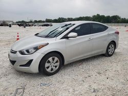 Salvage cars for sale at New Braunfels, TX auction: 2016 Hyundai Elantra SE
