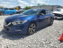 Salvage cars for sale at Barberton, OH auction: 2016 Nissan Maxima 3.5S