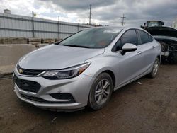 Carros salvage a la venta en subasta: 2018 Chevrolet Cruze LT