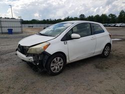 Salvage cars for sale at Lumberton, NC auction: 2012 Toyota Yaris