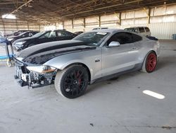 Ford Mustang GT salvage cars for sale: 2018 Ford Mustang GT