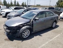 Salvage cars for sale from Copart Rancho Cucamonga, CA: 2013 Volkswagen Jetta SE