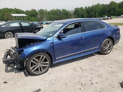 Salvage cars for sale at Charles City, VA auction: 2017 Volkswagen Passat R-Line