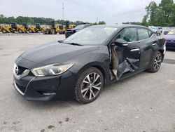 Salvage cars for sale at Dunn, NC auction: 2017 Nissan Maxima 3.5S