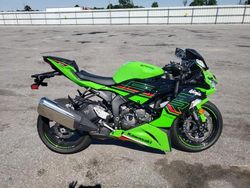 Salvage motorcycles for sale at Dunn, NC auction: 2023 Kawasaki ZX636 K