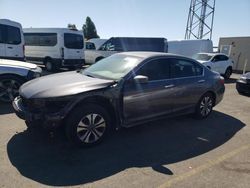 Salvage cars for sale at Hayward, CA auction: 2013 Honda Accord LX