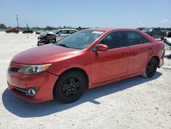 Salvage cars for sale from Copart Arcadia, FL: 2012 Toyota Camry Base