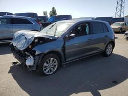 Salvage cars for sale at Hayward, CA auction: 2015 Volkswagen Golf