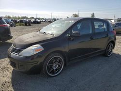 Salvage cars for sale at Eugene, OR auction: 2007 Nissan Versa S