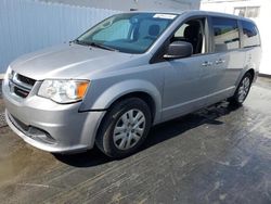 Salvage cars for sale from Copart Opa Locka, FL: 2018 Dodge Grand Caravan SE