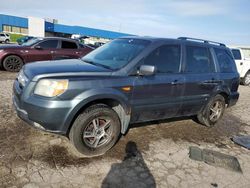 Salvage cars for sale at Woodhaven, MI auction: 2006 Honda Pilot EX