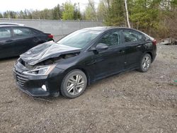 Salvage cars for sale at Bowmanville, ON auction: 2020 Hyundai Elantra SEL