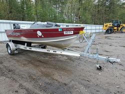 Salvage boats for sale at Lyman, ME auction: 2015 Lund Boat