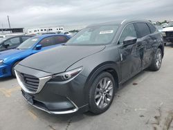 Salvage cars for sale at Grand Prairie, TX auction: 2020 Mazda CX-9 Grand Touring
