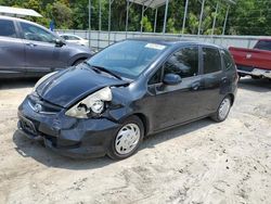 Salvage cars for sale from Copart Savannah, GA: 2008 Honda FIT