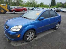 KIA salvage cars for sale: 2009 KIA Rio Base