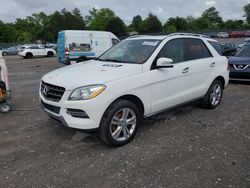 Mercedes-Benz ML 350 salvage cars for sale: 2014 Mercedes-Benz ML 350