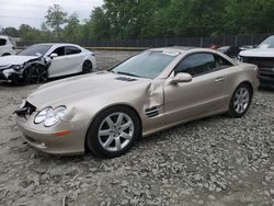 Salvage cars for sale from Copart Waldorf, MD: 2003 Mercedes-Benz SL 500R