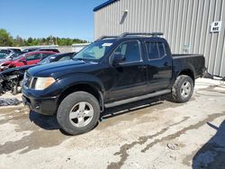 Salvage cars for sale at Franklin, WI auction: 2005 Nissan Frontier Crew Cab LE