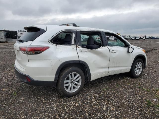 2016 Toyota Highlander LE