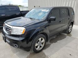 Salvage cars for sale at Franklin, WI auction: 2013 Honda Pilot EX
