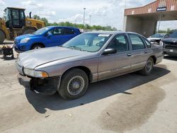Chevrolet salvage cars for sale: 1996 Chevrolet Caprice Classic