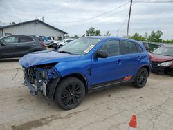 Salvage cars for sale at Pekin, IL auction: 2021 Mitsubishi Outlander Sport ES