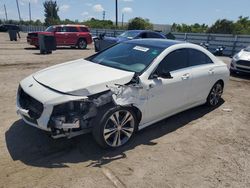Salvage cars for sale at Miami, FL auction: 2018 Mercedes-Benz CLA 250