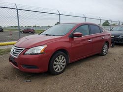 Salvage cars for sale from Copart Houston, TX: 2013 Nissan Sentra S
