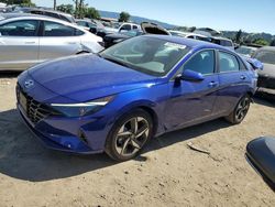 Salvage cars for sale from Copart San Martin, CA: 2023 Hyundai Elantra SEL