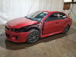 Salvage cars for sale at Ebensburg, PA auction: 2016 Mitsubishi Lancer ES