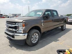 Salvage cars for sale from Copart Grand Prairie, TX: 2021 Ford F250 Super Duty